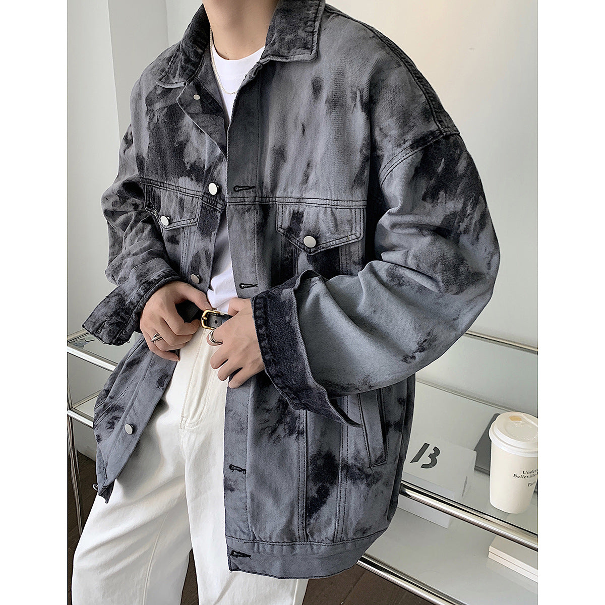 Tie-dyed Washed Do The Old Cowboy Coat