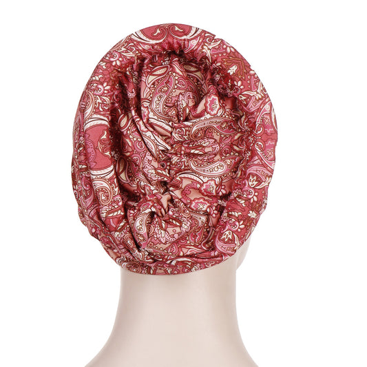Back Sponge Hair Toe Cashew Flower Print