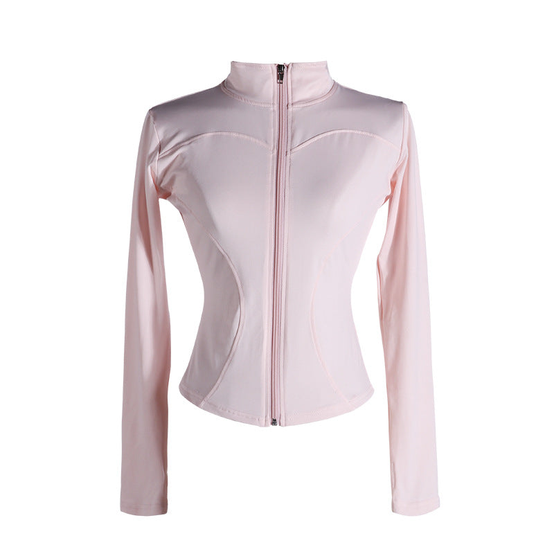 Quick-drying Fitness All-matching Short Stretch Slim Sports Jacket