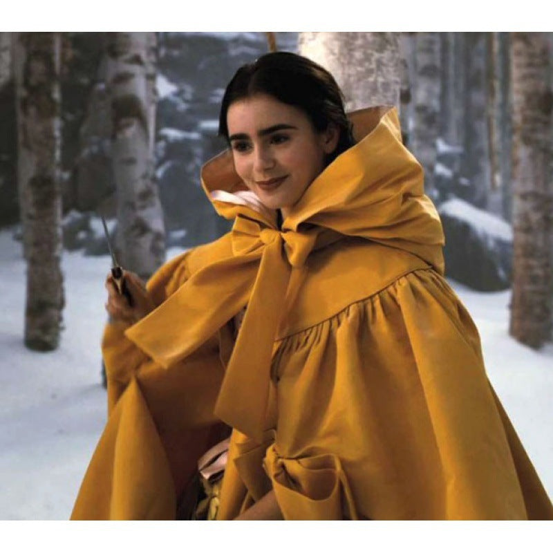 Stage Costume Catwalk Matching Hanfu Hooded Coat