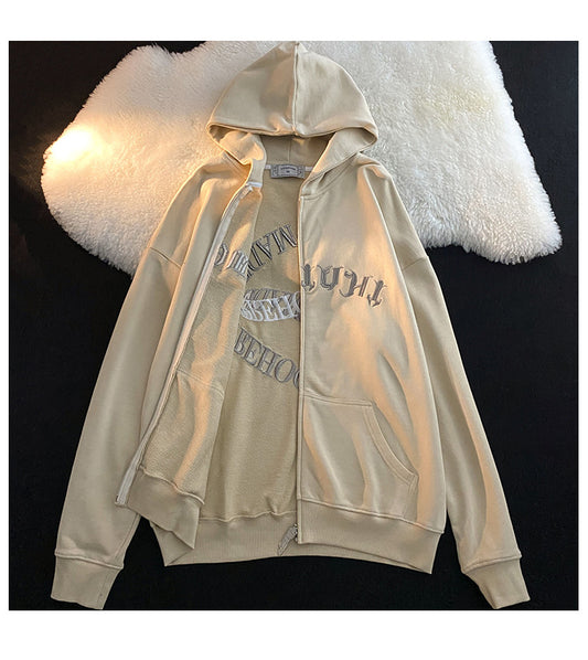 Retro American Sweater Cardigan Female Spring And Autumn