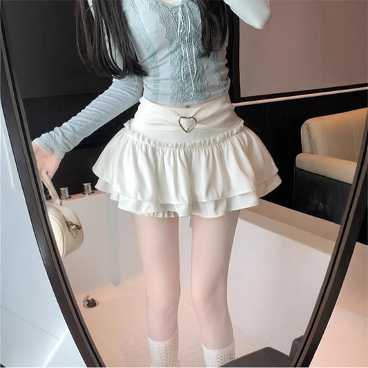 Ballet-style White Tutu Skirt For Women