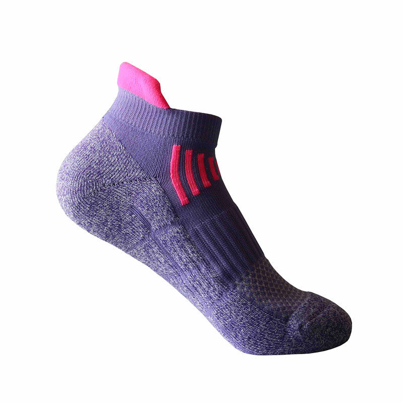 Towel Bottom Socks Anti-friction Color Matching Mesh Breathable Running
