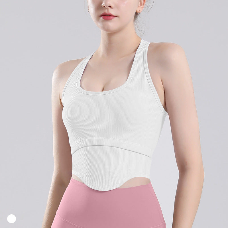 Running Bra With Cushion For Shock Absorption