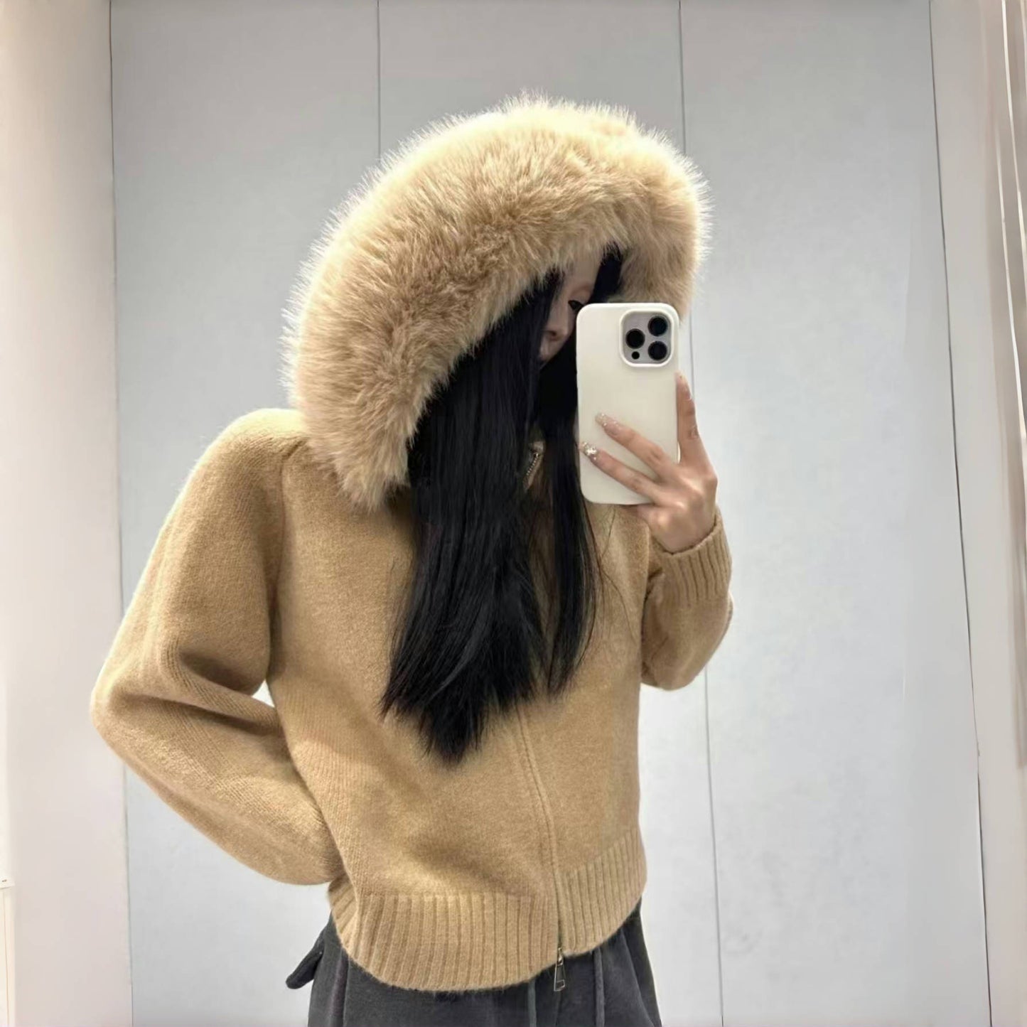 Knitted Cardigan Sweater Coat For Women