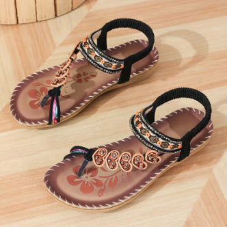 Bohemian Daily Casual Summer Rhinestone Sandals