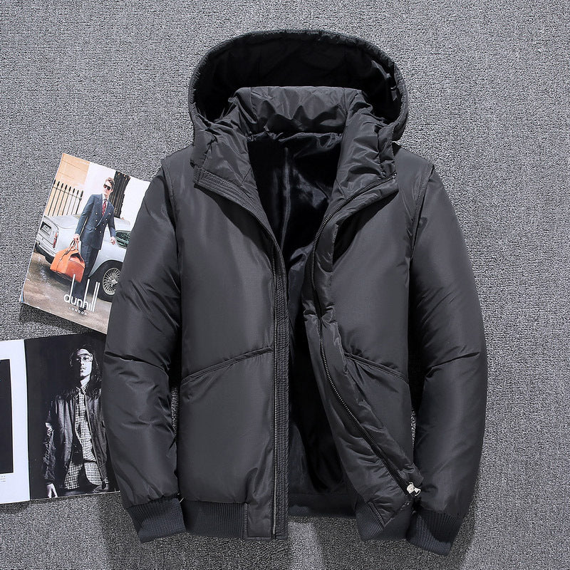 Men's Minimalist Winter Plush Thick Coat