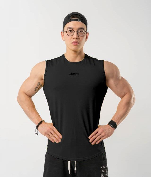 Running Sports Casual Stretch Sleeveless Cotton Vest Men