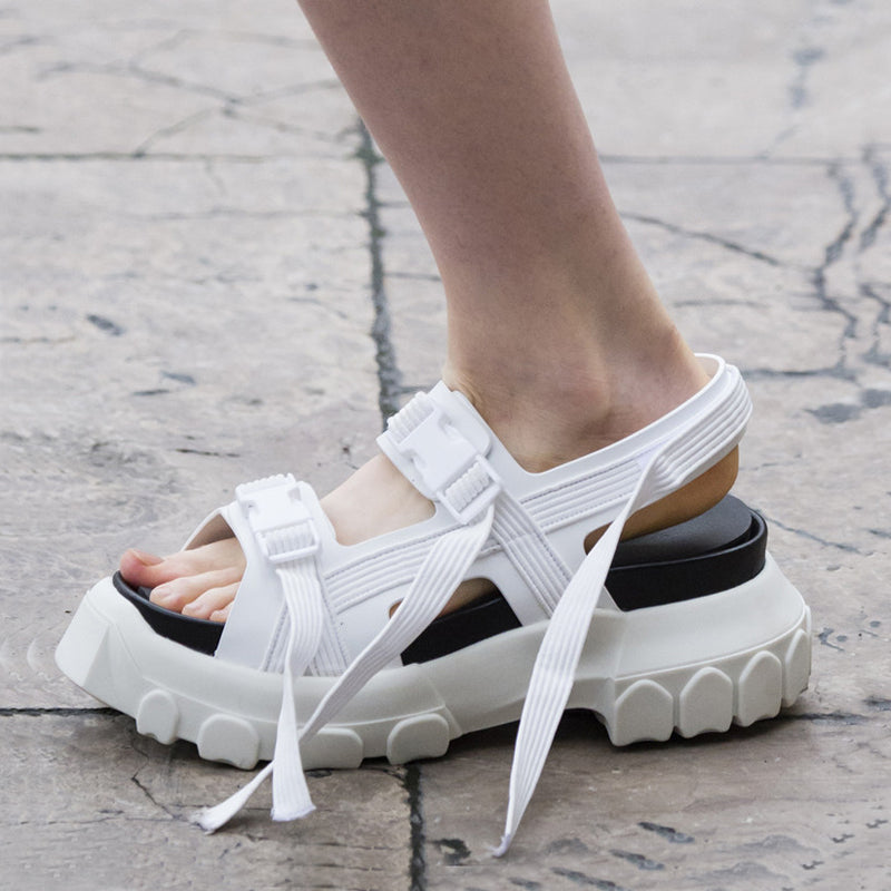 Super Hot Shoes Spring And Summer New Flat - Bottom Women's Shoe Muffin