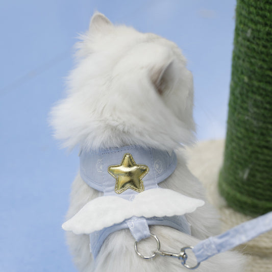 Angel Wings Cat Harness And Leash