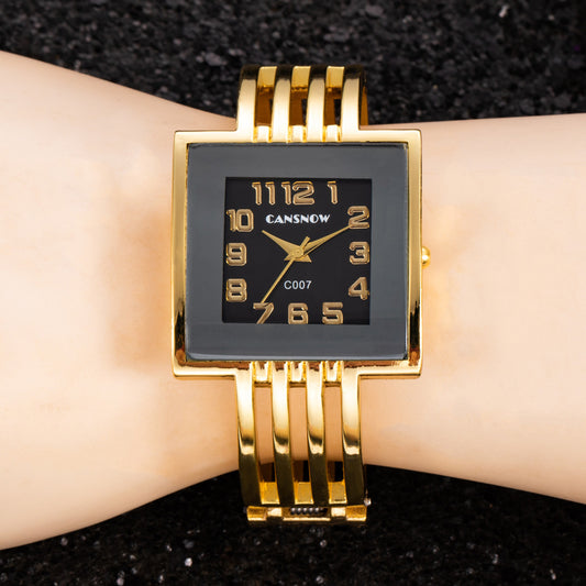 Ladies Personality Design Fashion Bracelet Quartz Watch
