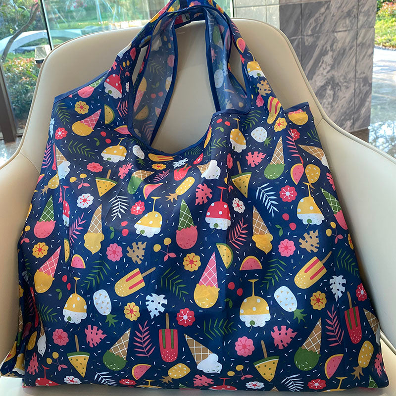 Cartoon Portable Large Capacity Environmentally Friendly Handbag