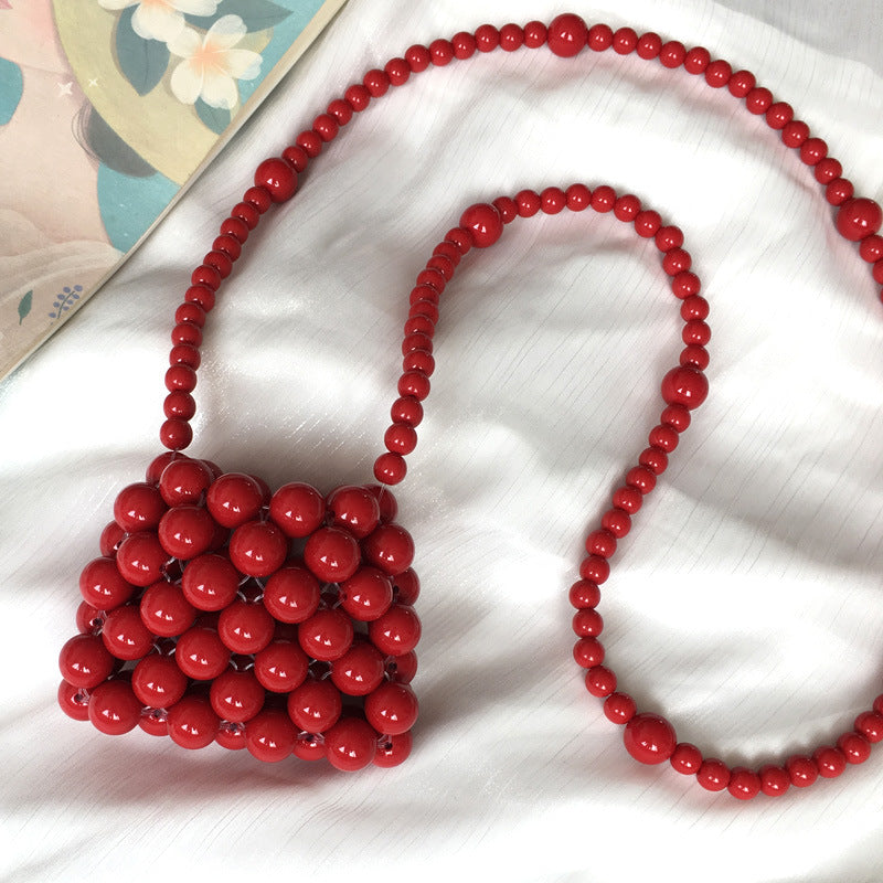 Pearl Portable Women's Mini Messenger Bag