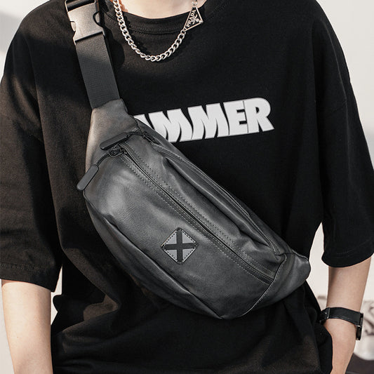 Korean Men's Bag Trendy Fashion Shoulder