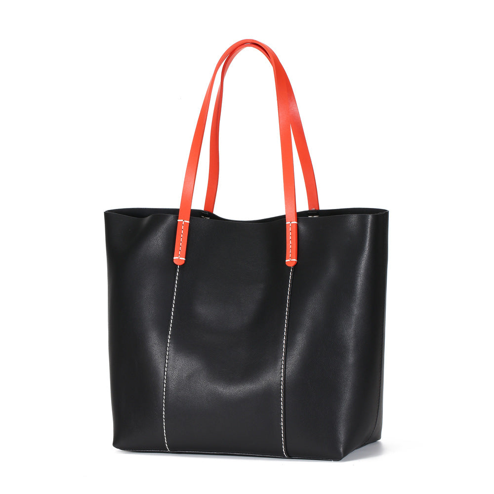 Women's New European And America Large Capacity All-match Handbag