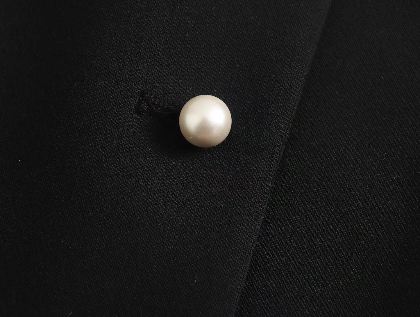 New Temperament Fashion Faux Pearl Button Vest