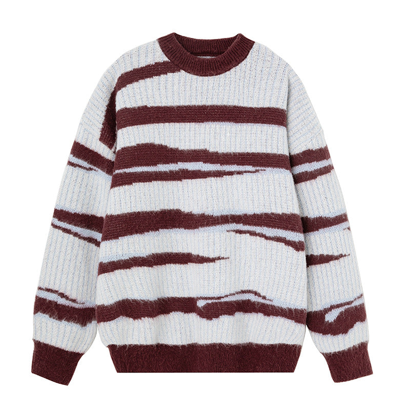 Men's Autumn And Winter New Japanese-style Retro Artificial Deer Plush Sweater