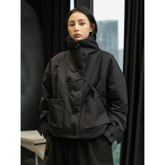 Loose Cotton Thick Short Warm Coat