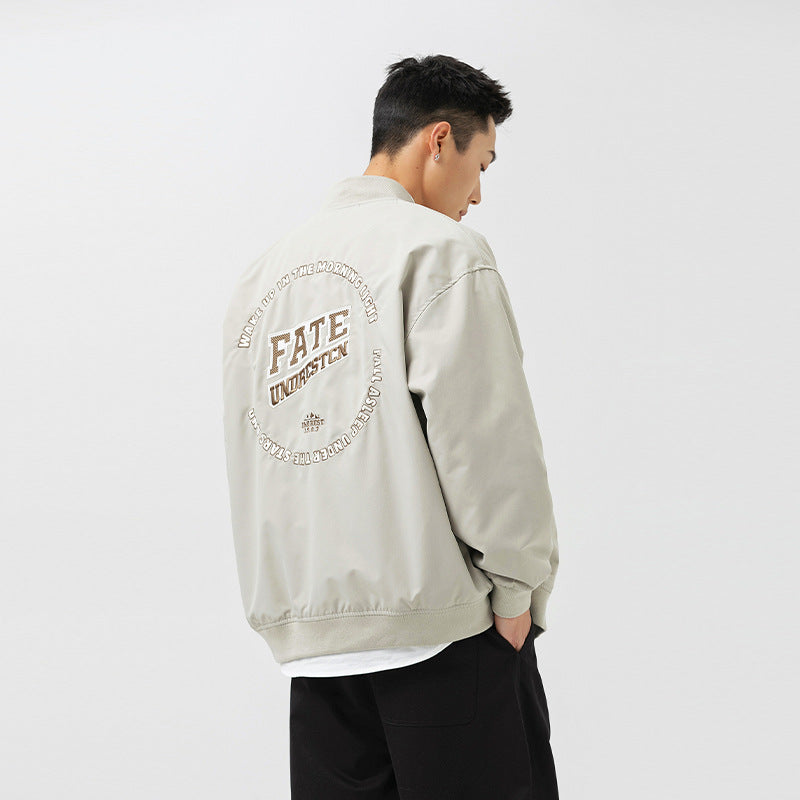 American Embroidery Couple Workwear Jacket