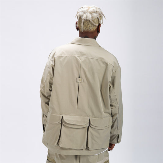 Loose-fitting Niche Design Workwear Jacket