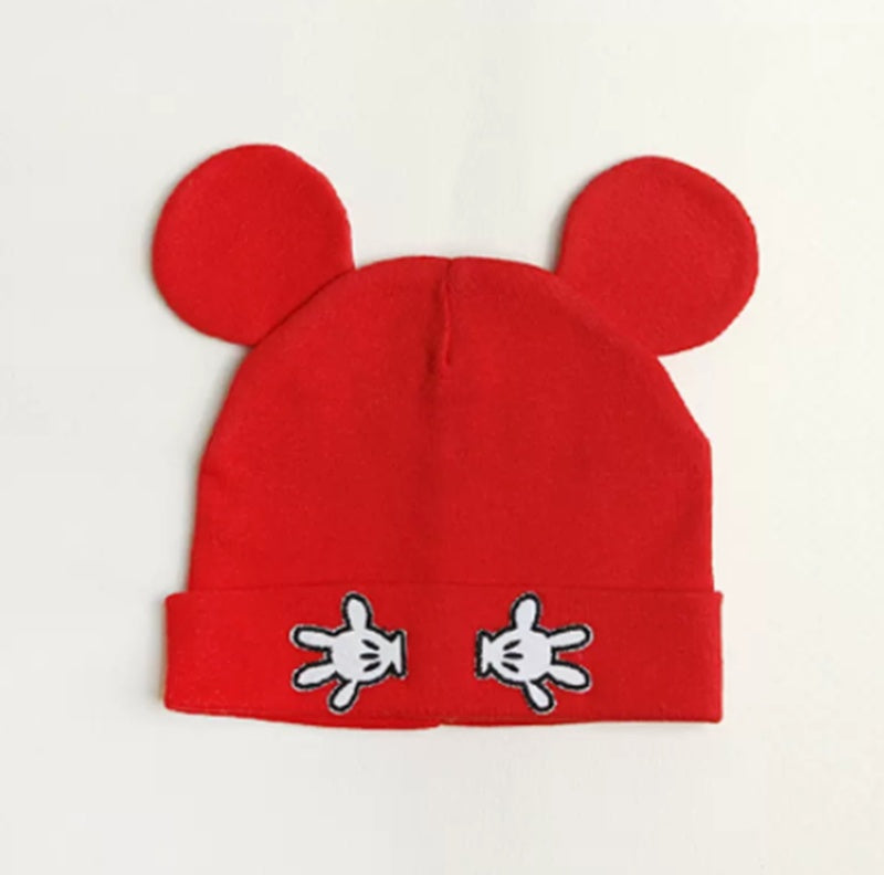 Newborn Baby's Autumn And Winter Double-layer Cotton Cartoon Knitting Pullover