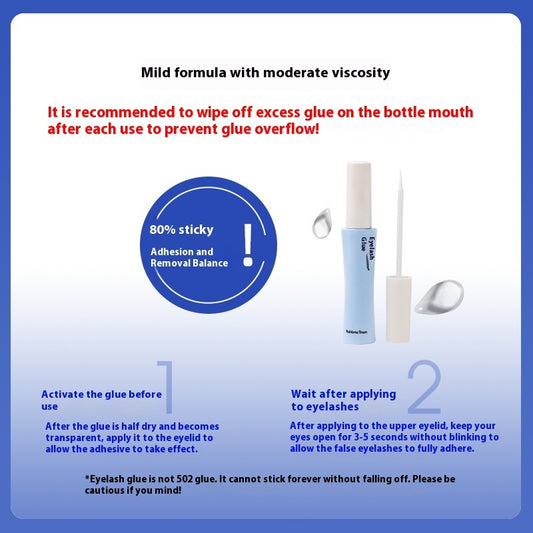 False Eyelash Glue Styling Mild And Non-irritating