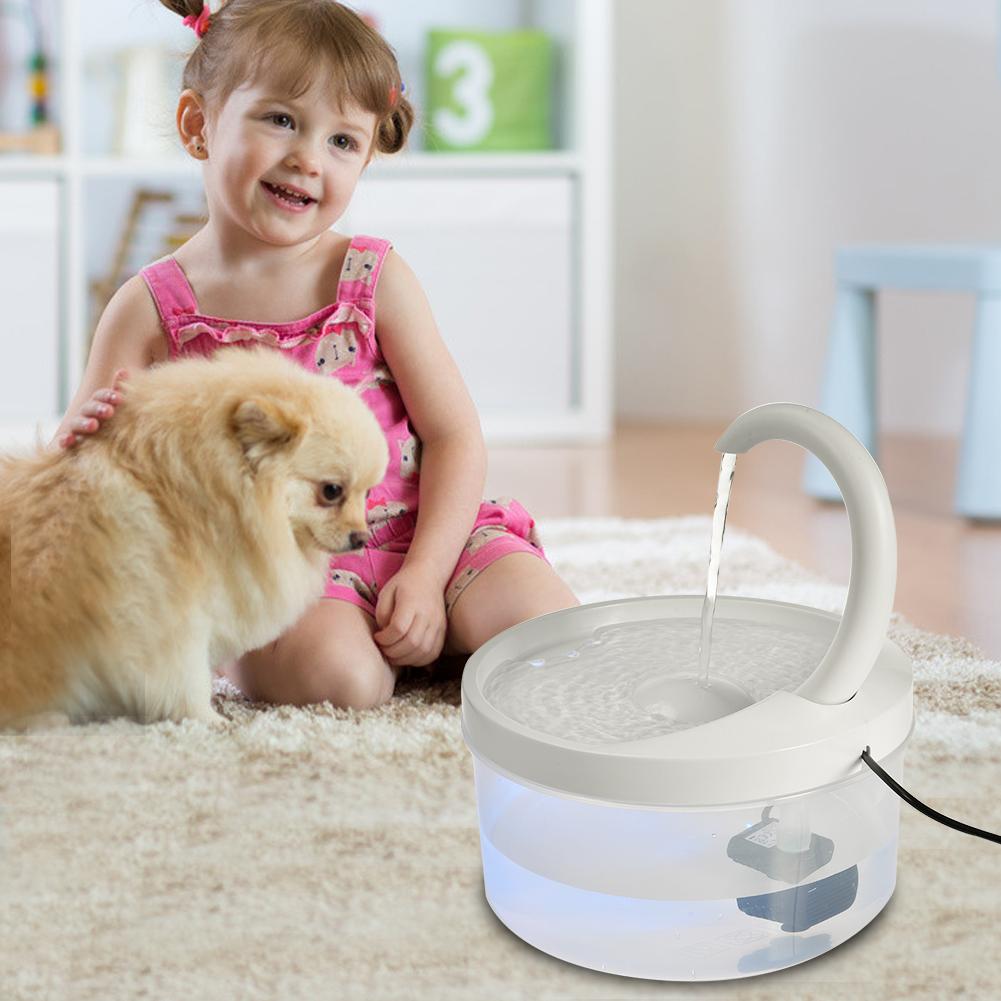 USB Powered Automatic Drinking Fountain Cat Feeder