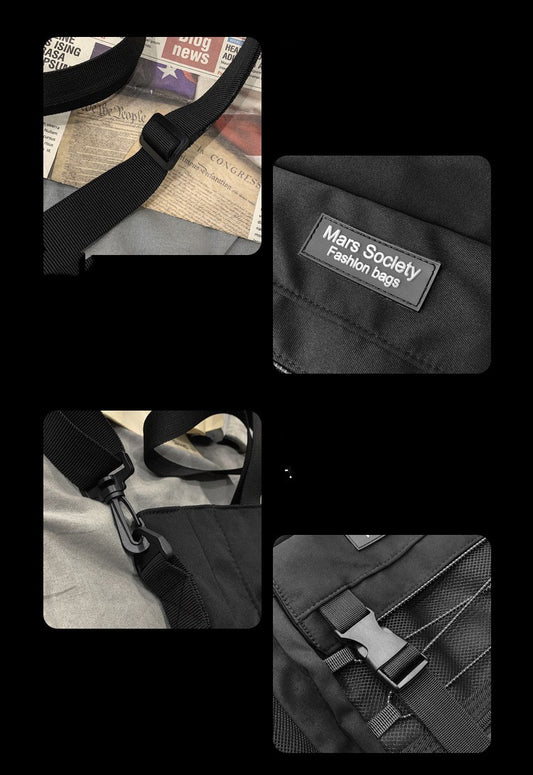Crossbody Bag Men's Fashion Brand Oxford Cloth Casual Multi-function