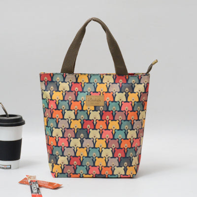 Tote Waterproof Oxford Cloth Handbag Cute Children Mother And Baby