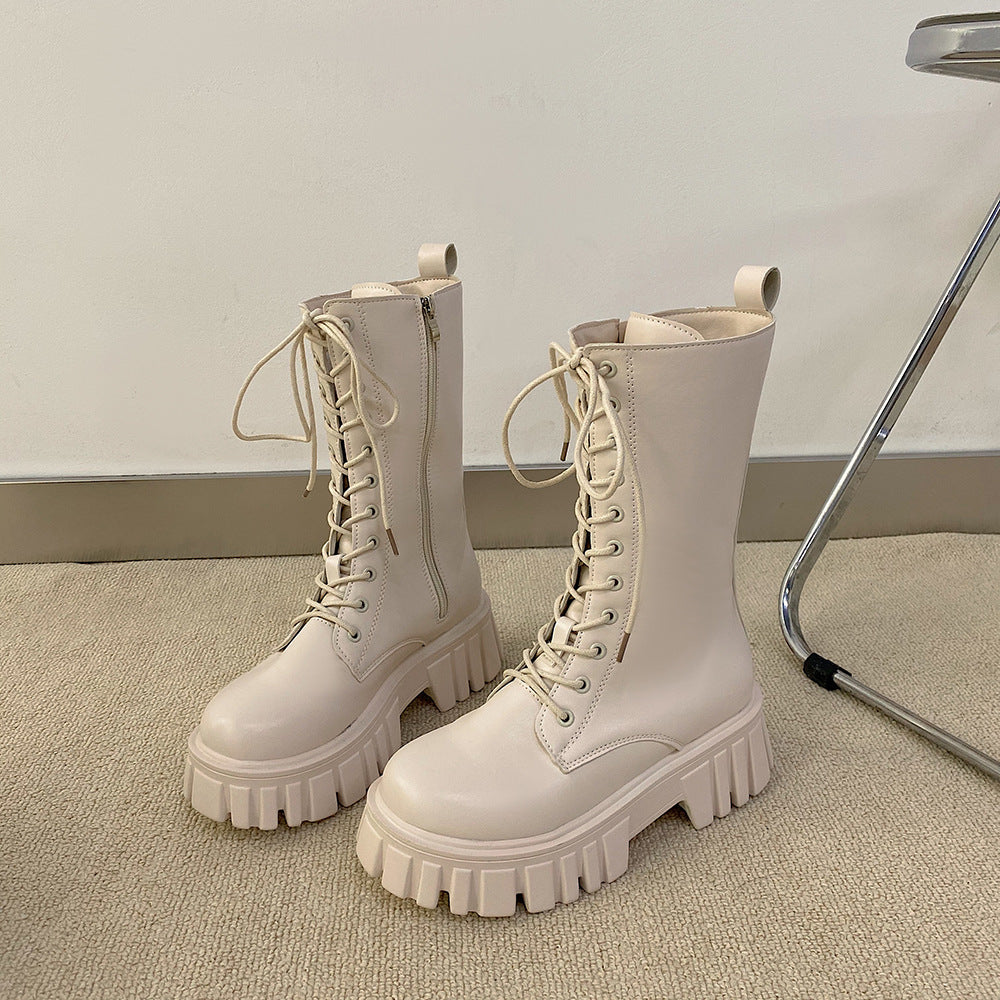 Retro British Style Fashion Niche Design Martin Boots