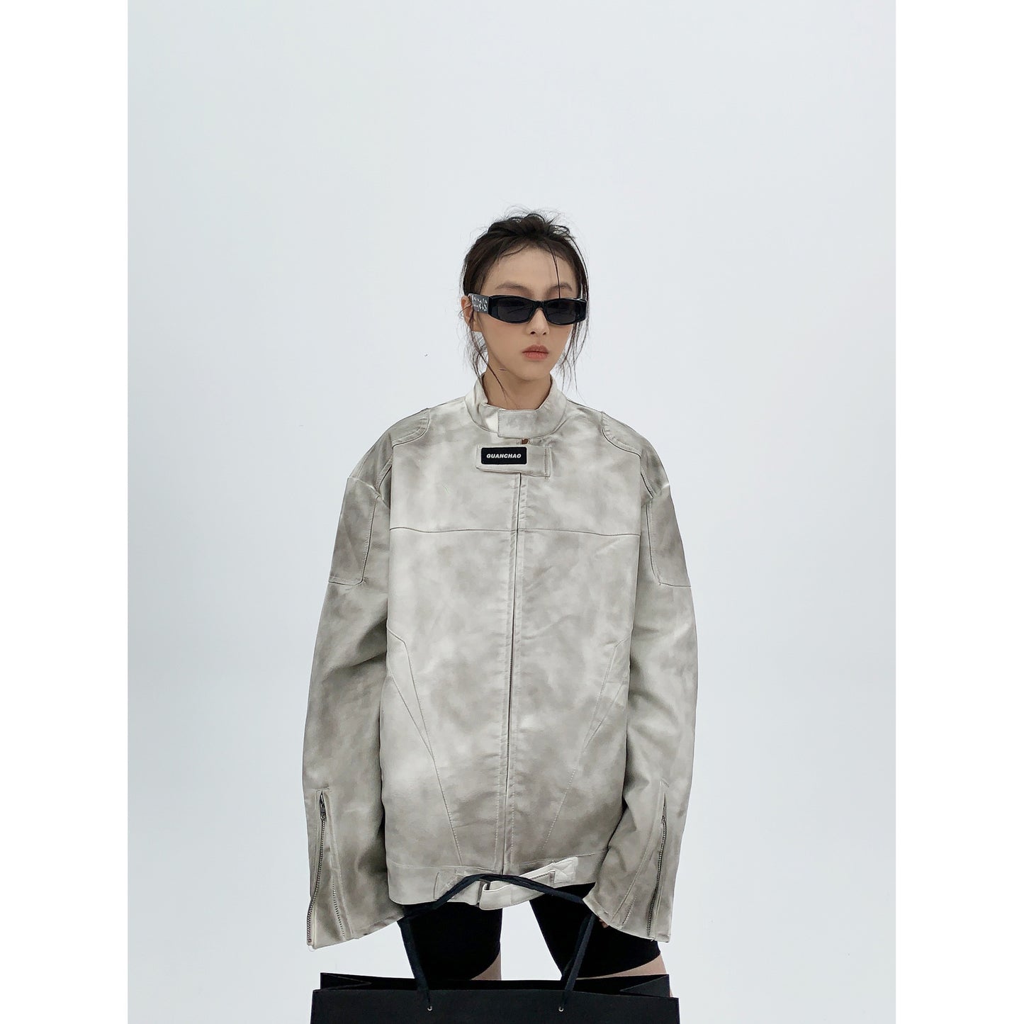 Dirty Leather Motorcycle Women's Coat