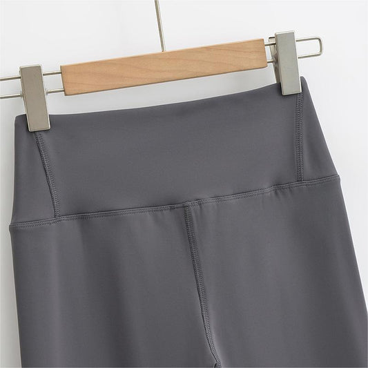 Thickened Sanded Fabric Yoga Bell-bottom Pants Women