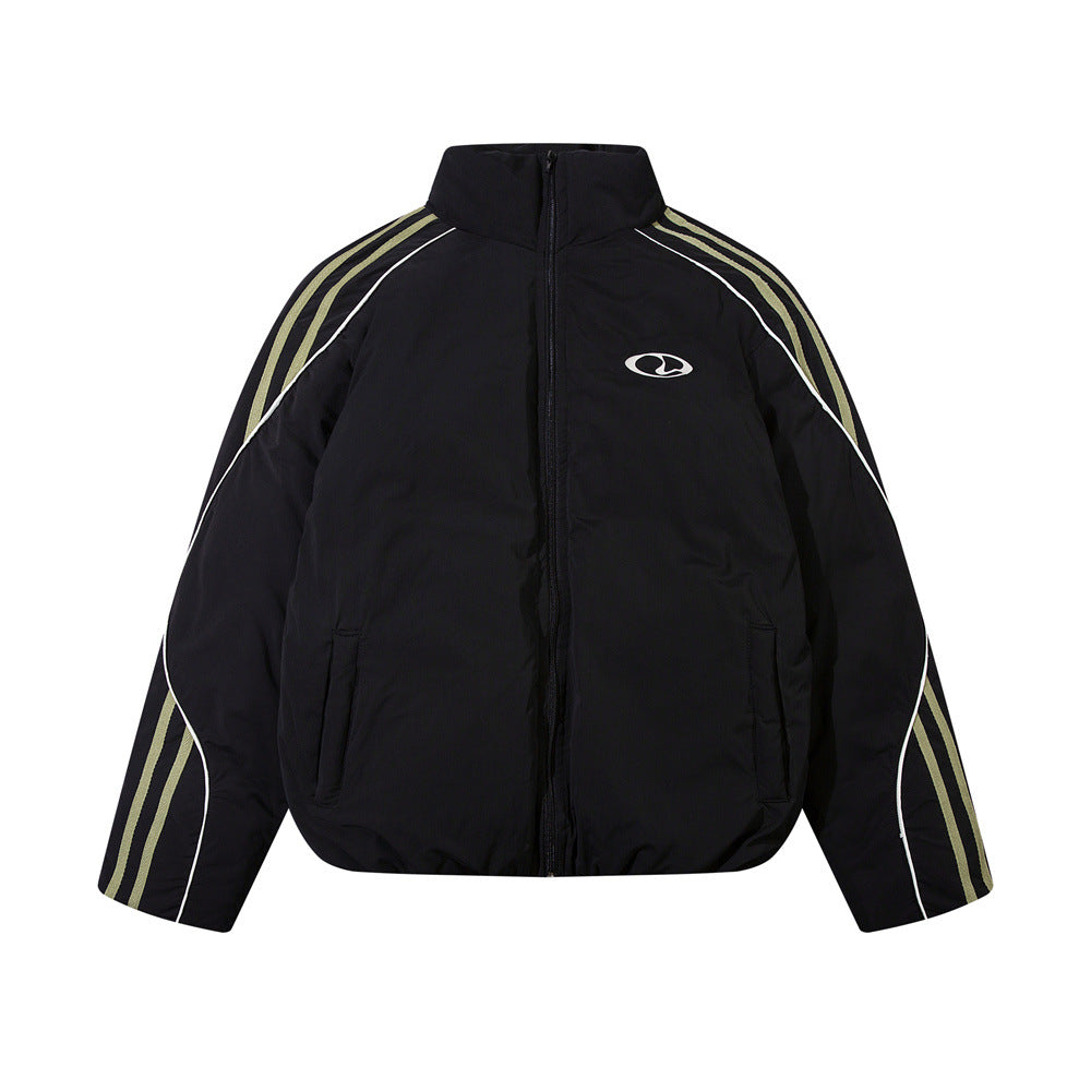 Trendy Brand Winter Bread Cotton-padded Coat For Men
