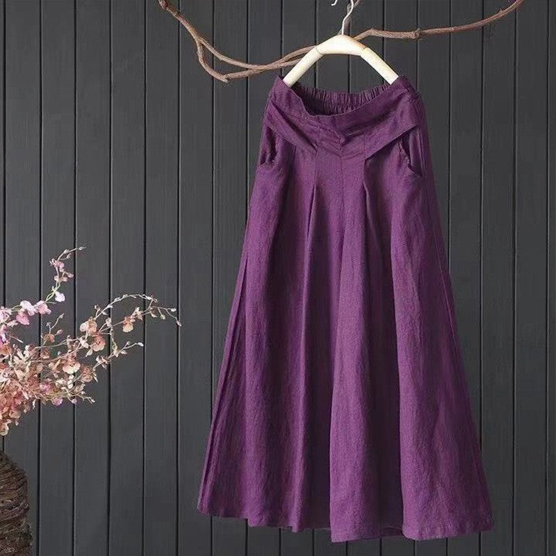 Women's Fashion Loose Casual Cotton Linen Pants