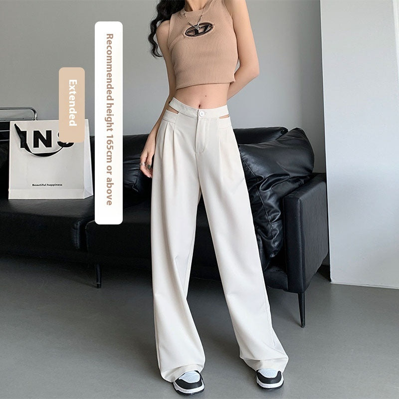 Design Sense Midriff Outfit Suit Pants For Women