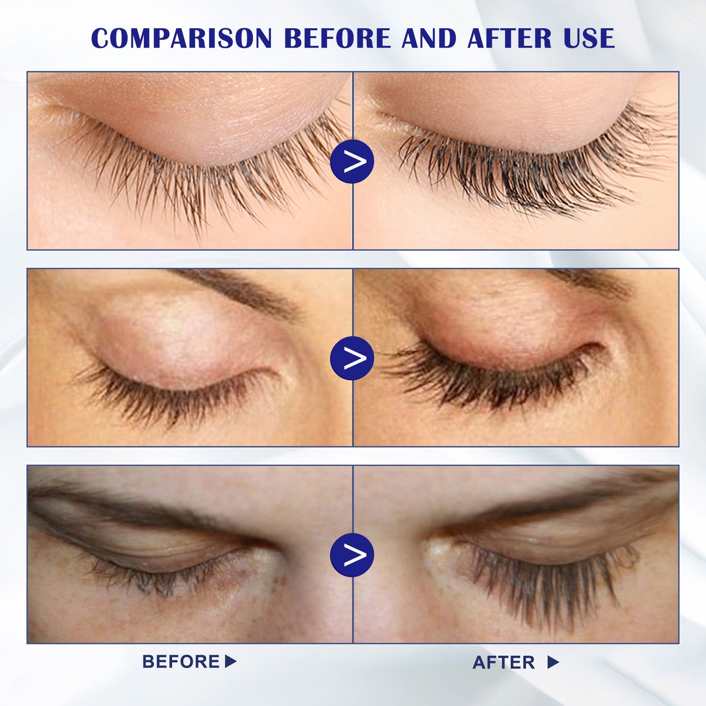 Eyelashes Thick Moisturizing Natural Long Black Curling