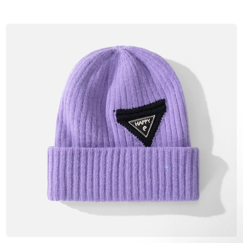 All-matching Thickened Rabbit Fur Knitted Hat