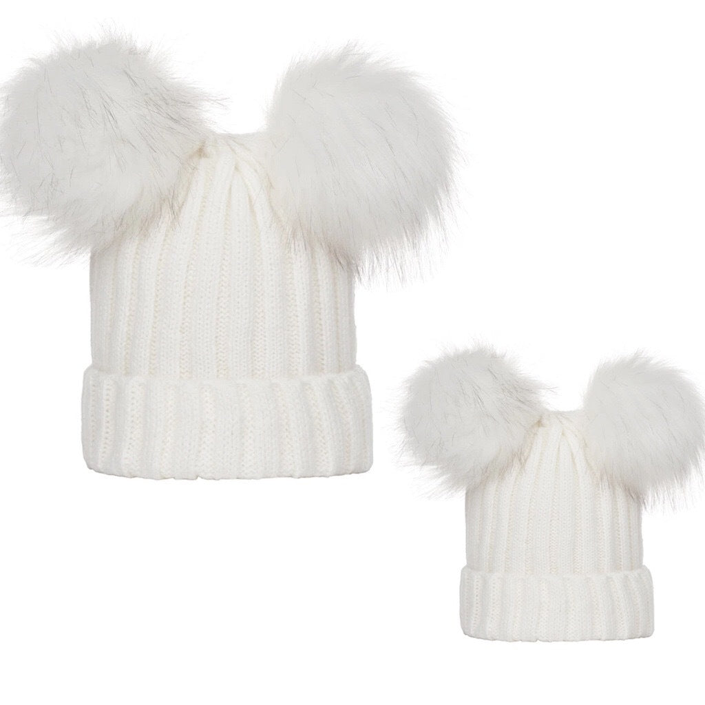 Parent-Child Hat Thread Baby Sleeve Cap