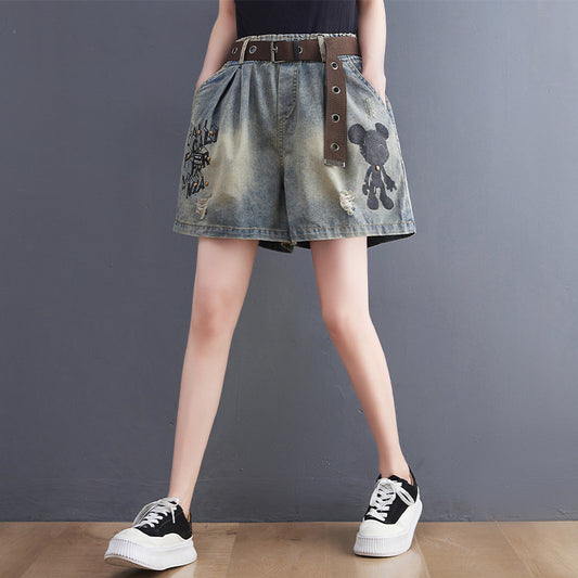 Plus Size Women's New Fashion Shorts