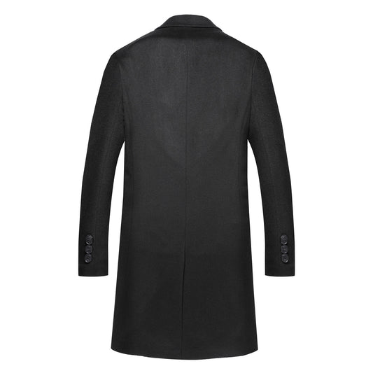 New-style Casual Overcoat For Middle-aged Men