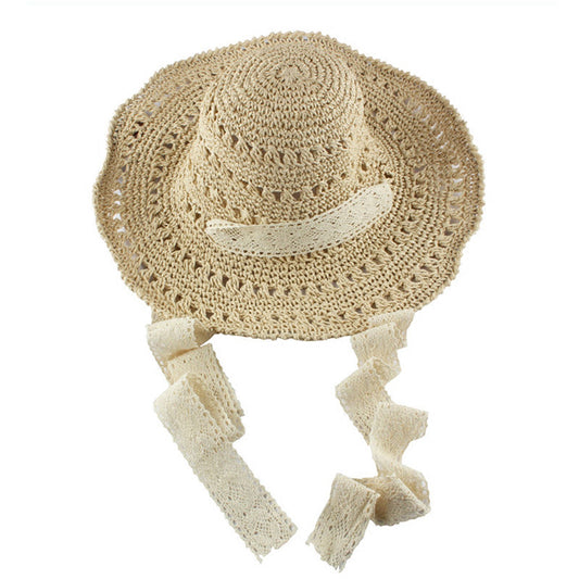 Summer Foldable Handmade Hat Korean Style