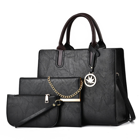 Women's Large Capacity Three-piece Messenger Bag