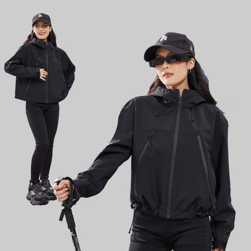 Teflon Three-proof Women's Gore-Tex Jacket Short