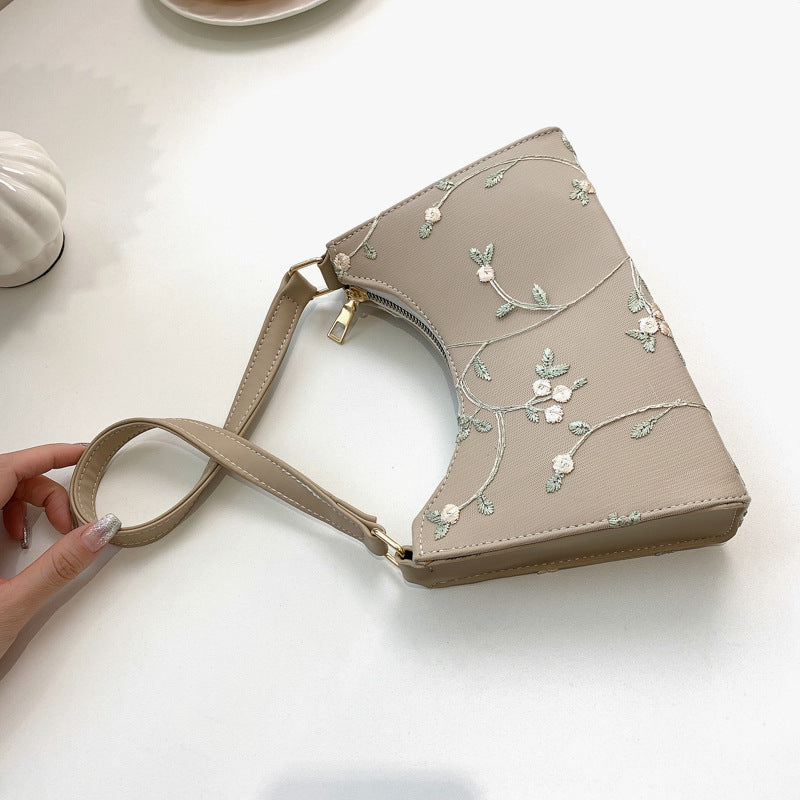 Transparent All-match Niche Lace Underarm Bag