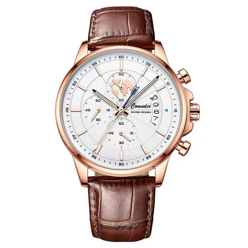 Men's Watch Male Full-automatic Waterproof Luminous Calendar