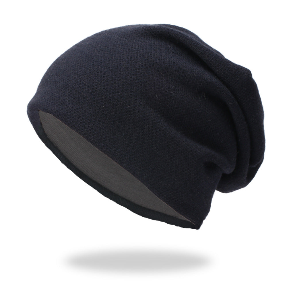 Three-color Women's Outdoor Knitted Hat
