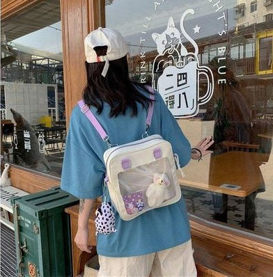 Anime Two Yuan Japanese 20cm Doll Bag For Female Students