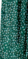 Printed Pleated Pocket Overalls With Straps