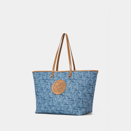 Woven Light Luxury Women's Design Lazy Travel Commuter Hand-carrying Bag