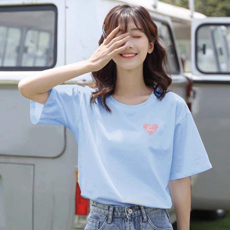 Loose-fitting New Mid-length Short-sleeve Style For Spring And Summer